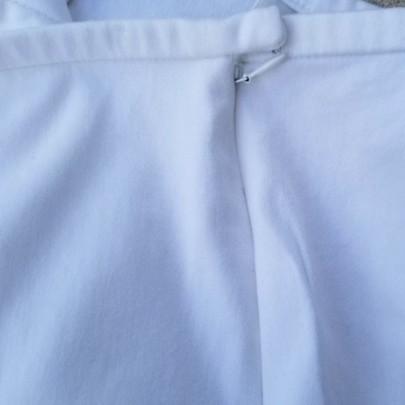 Eric Casual Petite white  crop pants SZ 14 - Picture 3 of 5